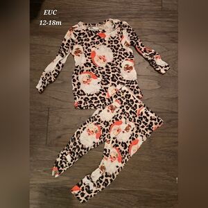 Posh Peanut Santa Lana Pajama Set